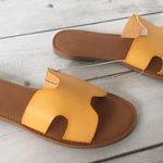 Yellow Sandals, Size 10 Photo 0