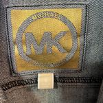 Michael Michael Kors Dark Wash Denim Jean Jacket Blue Photo 2