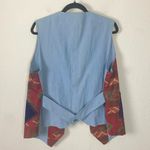Cambridge Vintage 90s Aztec Southwestern Western Cottage Christmas Vest Medium Photo 1