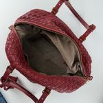 Bottega Veneta 🤍HP🤍 Red Intrecciato Leather Montaigne Bag Photo 9