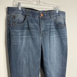 Democracy Stitch Fix "Ab"solution Cuffed Indigo Ankle Skimmer Jean Size 16 Photo 4