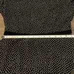 NWT Lulu’s Black and White Polka Dot Long Sleeve Ruffle Dress, Size Small Photo 5