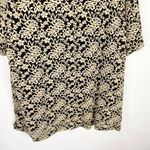 Catherines  Plus Size 1X Top 18W‎ 20W Lace Textured Beige Black Lined Keyhole 728 Photo 7