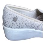 Skechers Martha Stewart Pier Lite Reflection Sparkle Wedge Slip On Shoes Sz 7.5 Photo 9