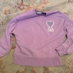 Ami Lavender Purple Sweater Crewneck Sweatshirt Photo 0
