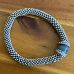 Avon inner balance jewel rhinestone chan elastic bracelet Silver Photo 0