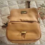 Merona   Tan mini flap Leather Crossbody Bag like new Photo 6