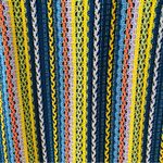 Madewell Tie-Shoulder Tank Top in Rainbow Crochet Sz Small Photo 3