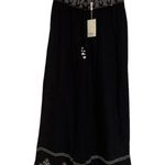 Elie Tahari NWT  All Over Embroidered Cotton Beaded Tie Wide Leg Pant Photo 1