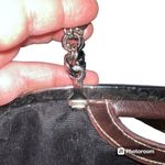 Apt. 9  Womens Clutch Purse Handbag Bagette with Chain Strap Black Brown Silver Photo 12