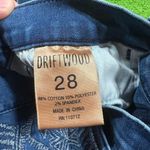 Driftwood  Fiona Embroidered Denim Jeans Size 28 Western Cowgirl Bootcut Flare Photo 6