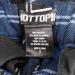 Hot Topic  Navy Plaid Y2K Ankle Skinny Pants Photo 7