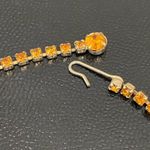 Vintage 50’s Mid Century Modern Topaz Amber Citrine Gold Photo 12