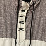 PINK - Victoria's Secret Pink Victoria’s Secret Rain Jacket Women’s Size M/L Gray/Black Photo 2