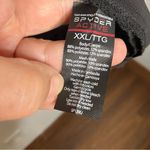 Spyder  long sleeve brushed active top dark gray women’s size XXL‎ zipper pocket Photo 5