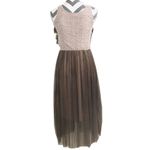 Anthropologie Anthro A’reve Ruffled Tulle & Crochet Dress - Size S Photo 6
