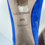 Chloé CHLOE SUEDE ANKLE ZIPPER BOOTS BLUE COLOR SIZE 38.5 Photo 13