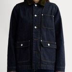 Everlane The Ranch Jacket in Midnight Indigo, Size X-Small Photo 0