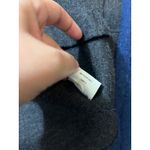 Eileen Fisher Eileen Fisher Felted Merino Wool Double Knit Jacket Blue Fringe Hem XL Photo 5