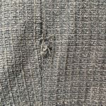 Zara Womens Olive Green Tweed Moto Jacket Epaulets M Military Grunge Biker Urban Size M Photo 3