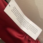 Topshop NWT  red satin feel ruched side slip dress us 2 Photo 1