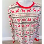 Children's Place Adult Christmas PJ Top Red Size M Photo 2