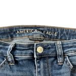 American Eagle Next Level Stretch Skinny Blue Jeans Size 10 Casual Cool Lived In Photo 2