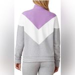 FILA NWT  Women's Ekanta 1/4 Zip: Grey, Lavender, White XS Photo 1