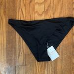 ANDIE  The Cheeky Bikini Bottom Swimsuit Black size Large  NWT Photo 2