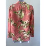 Tommy Bahama Women's Tropical Peach  Linen LS Button Down, Sz: S (b50) Photo 2