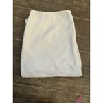 Vince Cropped Flare White Poplin Pant Coastal Nautical Size Small Side Zip Photo 4