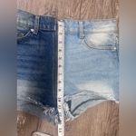 Revice Denim REVICE Womens Yin Yang Two Tone Denim Zippered Shorts Size 27 Pockets Nasty‎ Gal Photo 4
