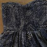 Devlin Dress Size Small Strapless Blue White Quilted Smocked Mini from Nordstrom Photo 5