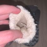 Super comfy Aztec print fleece winter mittens Blue Photo 2