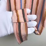 BCBGeneration Women's Riviera Stripe Bodysuit Size Medium Photo 6