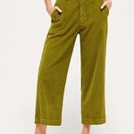Lacausa Jasper Corduroy Crop Trousers Moss Green 4 Photo 0