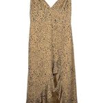 Majorelle Revolve Leopard Animal Print High Low Slip Dress Large NEW with Tags Photo 3