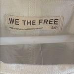 Free People NWOT Hialeah Top Clean Ivory Oversized Small Retail $58.00 Photo 5