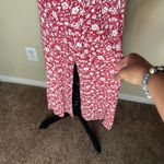 Abercrombie & Fitch Floral Orange Button Up Tie Waist Midi Dress Sz XST Coquette Photo 6