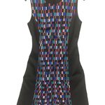 Calvin Klein Sleeveless Black Dress with Abstract Geometric Center Panel 8 Photo 0
