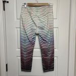 Athleta  Women's‎ High Rise Prism Chaturanga Striped Crop Leggings Size Medium Photo 9