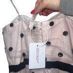 Marchesa Notte NEW NWT  Strapless Sequin Polka Dot Tulle Dress Photo 9