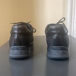 Salvatore Ferragamo  Black Wedge Lace Up Sport Shoes $740 EUC US Wmn 7 Photo 5