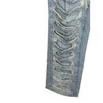 Carmar Women's Jeans Destroyed Ripped Boyfriend Denim Cotton Light Wash‎ Blue 26 Photo 2