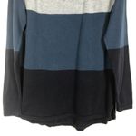 Jean Pierre 100% Cotton Color Block Sweater Size Large Blue Photo 3