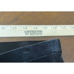 Chico's  Womens 2 US‎ 12 Black Velvet Velour Pants Career Whimsigoth Party Travel Photo 3