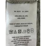 Akemi + Kin Anthropologie Grey Lattice Linen T shirt Greym Size Small Coquette Photo 3