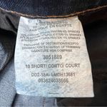 Lee Size 10 Short Relaxed Fit Straight Leg Blue Denim Jeans w/5 Pockets Photo 12