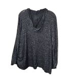 American Eagle  soft and sexy heathered grey hooded pocket cardigan medium Photo 1