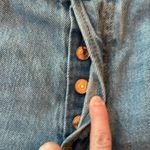 Free People Jeans Maggie Mid Rise Straight Leg Distressed Size 27 Photo 2